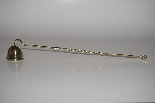 Antique Honey Gold Finish Candle Snuffer