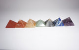 7 Chakra Pyramid + Engraved Box