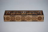 7 Chakra Pyramid + Engraved Box